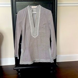 Tory Burch size 2 tunic top.